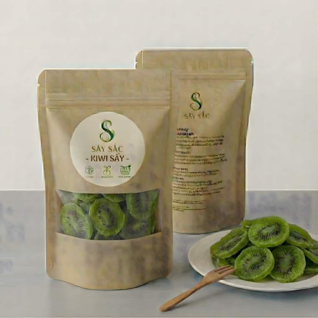 Kiwi Sấy Dẻo Sây Sắc - Trái cây sấy SAYSAC